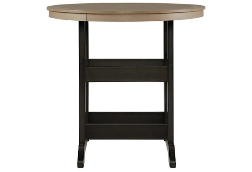 Fairen Trail Outdoor Bar Table by Ashley Furniture at Esprit Decor Home Furnishings